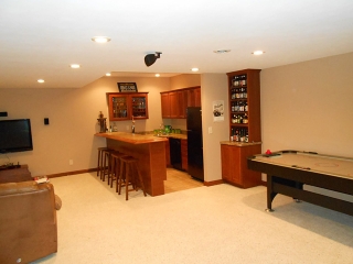 Basement entertainment.space