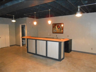 Basement bar
