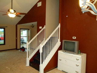 Basement stairwell